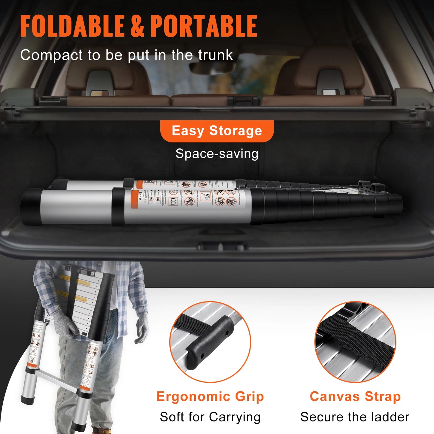 Tolvor x Vevor Telescoping Ladder