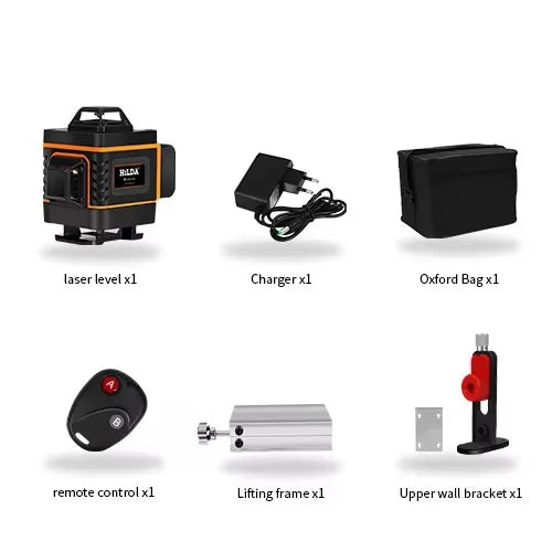 HILDA 4D 16 Lines Green Laser Level