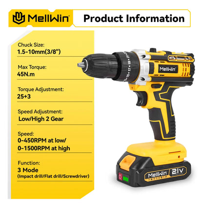 MELLWIN Electric Drill