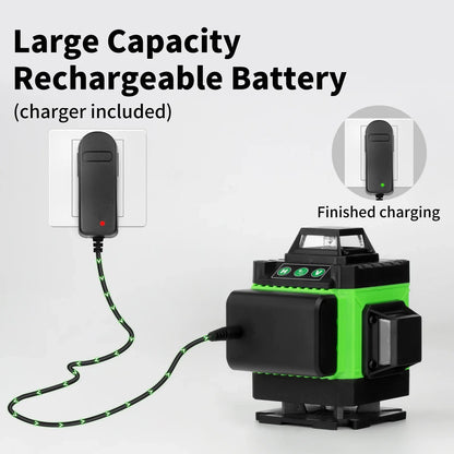 HILDA 4D 16 Lines Green Laser Level